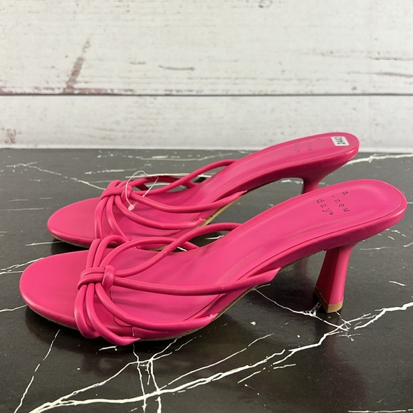 Women’s Lady Mule Heels A New Day Magenta 7.5 - Picture 2 of 5